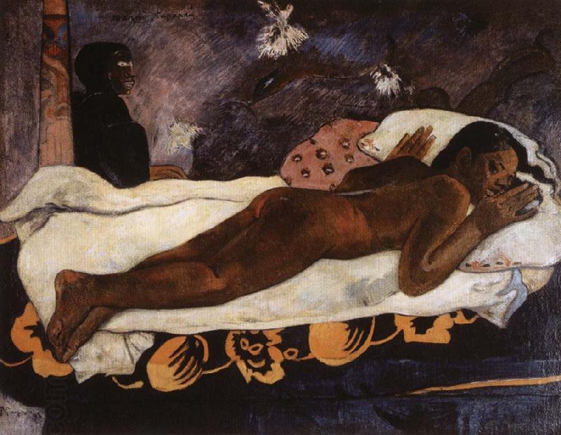 Paul Gauguin The Spirit of the Dead Watching China oil painting art